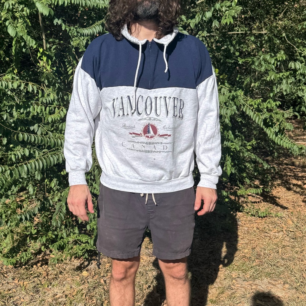 Vintage Vancouver British Columbia Sweatshirt Large Retro 90s